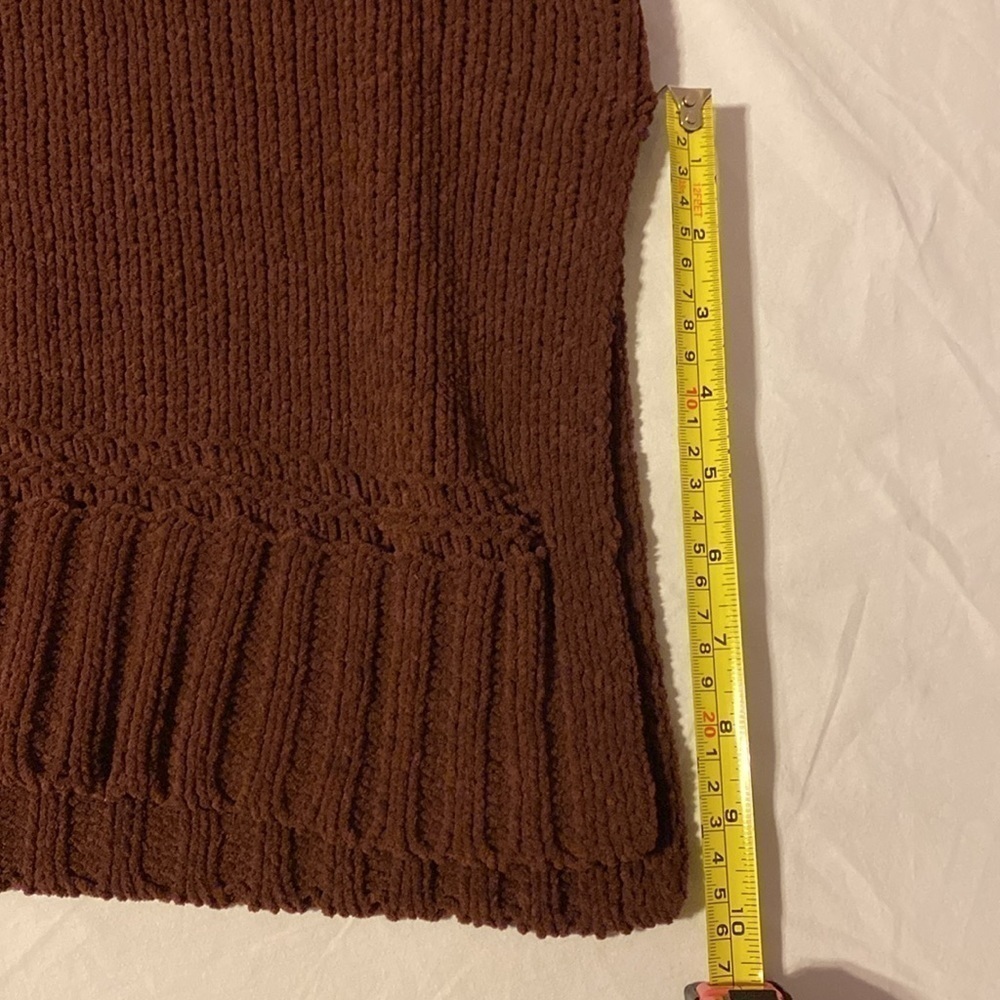 Aerie Burgundy Chenille Oversized Turtleneck Sweater Size Small NWOT - Picture 9 of 9